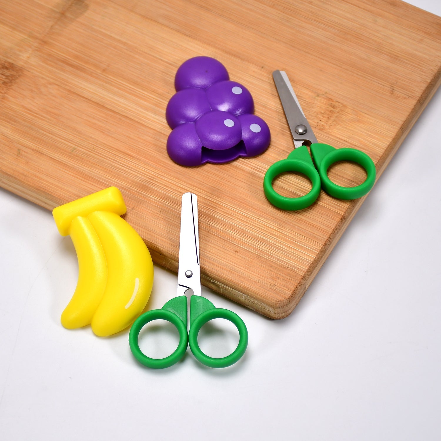 2542 Fruit Fridge Magnets Sticker With Scissors Cartoon Children Safety Paper-cut Tool Carrot Refrigerator Message Sticker Home Decor DeoDap 2542 Fruit Fridge Magnets Sticker With Scissors Cartoon Children Safety Paper-cut Tool Carrot Refrigerator Message Sticker Home Decor DeoDap